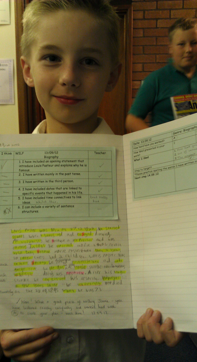 more great writing from Y5 and 6